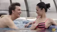 Pool Porn With A Crazy Bad Diva