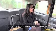 Abspielen Die aufgeregte Spanierin fickt den Taxifahrer