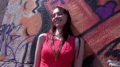 Jouer Creampie hardcore Sunny Day Delight pour une brune maigre